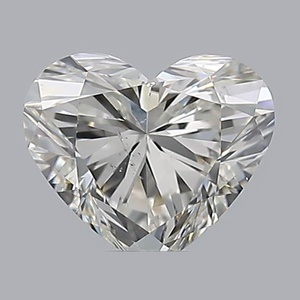 Heart diamond — real photo