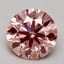 2.50 Ct. Fancy Intense Pink Round Lab Grown Diamond