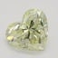 1.32 Ct. Fancy Light Yellow Heart Diamond