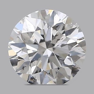 Round diamond — real photo