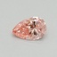 0.31 Ct. Fancy Vivid Pink Pear Lab Grown Diamond