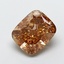 3.07 Ct. Fancy Light  Brown Cushion Lab Grown Diamond