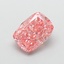 1.61 Ct. Fancy Vivid  Pink Cushion Lab Grown Diamond