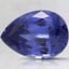 10x7mm Light Blue Pear Lab Grown Sapphire