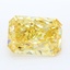 11.55 Ct. Fancy Yellow Radiant Lab Grown Diamond