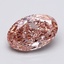 2.76 Ct. Fancy Vivid  Pink Oval Lab Grown Diamond