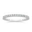 18K White Gold Bliss Three-Quarter Coverage Diamond Ring (1/3 ct. tw.), smalltop view
