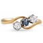 Art Nouveau Sapphire Vintage Ring
