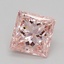 1.09 Ct. Fancy Intense Pink Princess Lab Grown Diamond