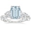 18K White Gold Secret Garden Diamond Ring (1/2 ct. tw.), smalltop view