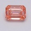 3.04 Ct. Fancy Vivid Pink Emerald Lab Grown Diamond