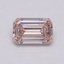 0.82 Ct. Fancy Light Pink Emerald Lab Grown Diamond