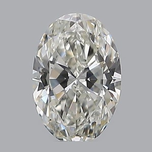 Oval diamond — real photo