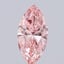 2.00 Ct. Fancy Vivid  Pink Marquise Lab Grown Diamond