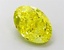2.05 Ct. Fancy Vivid  Yellow Oval Lab Grown Diamond