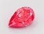 4.37 Ct. Fancy Vivid Orangy Pink Pear Lab Grown Diamond