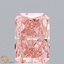 1.50 Ct. Fancy Vivid Pink Radiant Lab Grown Diamond