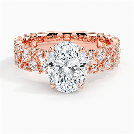 14K Rose Gold Glacé Diamond Ring (3/4 ct. tw.)