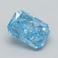 0.52 Ct. Fancy Vivid  Blue Radiant Lab Grown Diamond