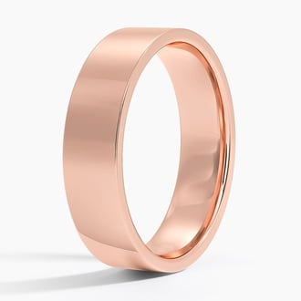 Mojave 5.5mm Wedding Ring in 14K Rose Gold