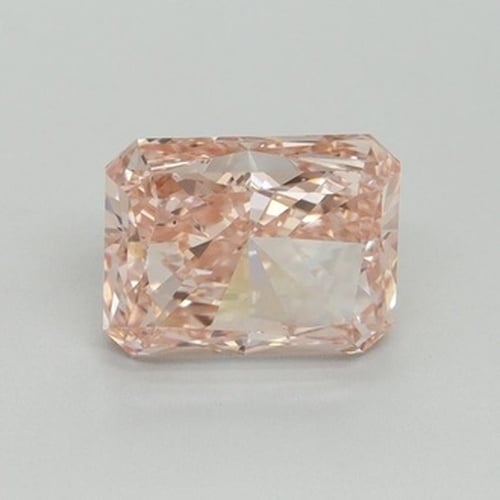 4.06 Ct. Fancy Intense Pink Radiant Lab Grown Diamond