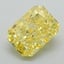 1.92 Ct. Fancy Vivid Yellow Radiant Lab Grown Diamond
