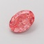 1.12 Ct. Fancy Vivid  Pink Oval Lab Grown Diamond