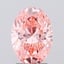 2.05 Ct. Fancy Vivid Pink Oval Lab Grown Diamond