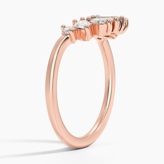Mel Mixed Shape Contour Diamond Ring