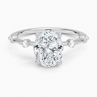 18K White Gold Aimee Diamond Ring