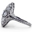 The Snowflake Ring, smallside view