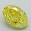 2.04 Ct. Fancy Vivid Yellow Oval Lab Grown Diamond