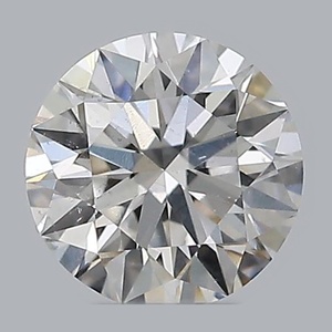 Round diamond — real photo