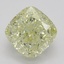 1.50 Ct. Fancy Light Yellow Cushion Diamond