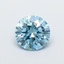 1.41 Ct. Fancy Vivid  Blue Round Lab Grown Diamond