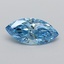 2.08 Ct. Fancy Vivid  Blue Marquise Lab Grown Diamond