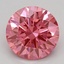 2.04 Ct. Fancy Vivid Pink Round Lab Grown Diamond