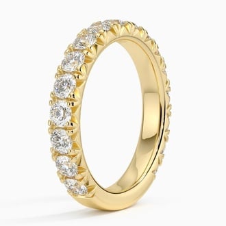 Ellora Three-Quarter Coverage Lab Diamond Ring (1 2/5 ct. tw.)