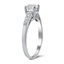 The Ingo Ring, smalltop view on a hand