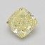 2.23 Ct. Fancy Yellow Cushion Diamond