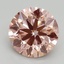 2.56 Ct. Fancy Intense Pink Round Lab Grown Diamond