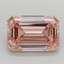 3.01 Ct. Fancy Intense  Pink Emerald Lab Grown Diamond
