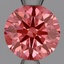 1.04 Ct. Fancy Vivid Pink Round Lab Grown Diamond
