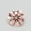 0.51 Ct. Fancy Intense Pink Round Lab Grown Diamond