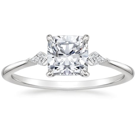 18K White Gold Cometa Diamond Bridal Set