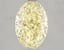 3.02 Ct. Fancy Intense Yellow Oval Lab Grown Diamond
