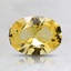7.6x5.7mm Yellow Modified Oval Sapphire