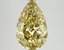 2.95 Ct. Fancy Intense Yellow Pear Lab Grown Diamond