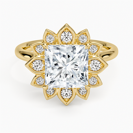 Fiore Halo Diamond Ring (1/4 ct. tw.)