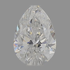 Pear diamond — real photo